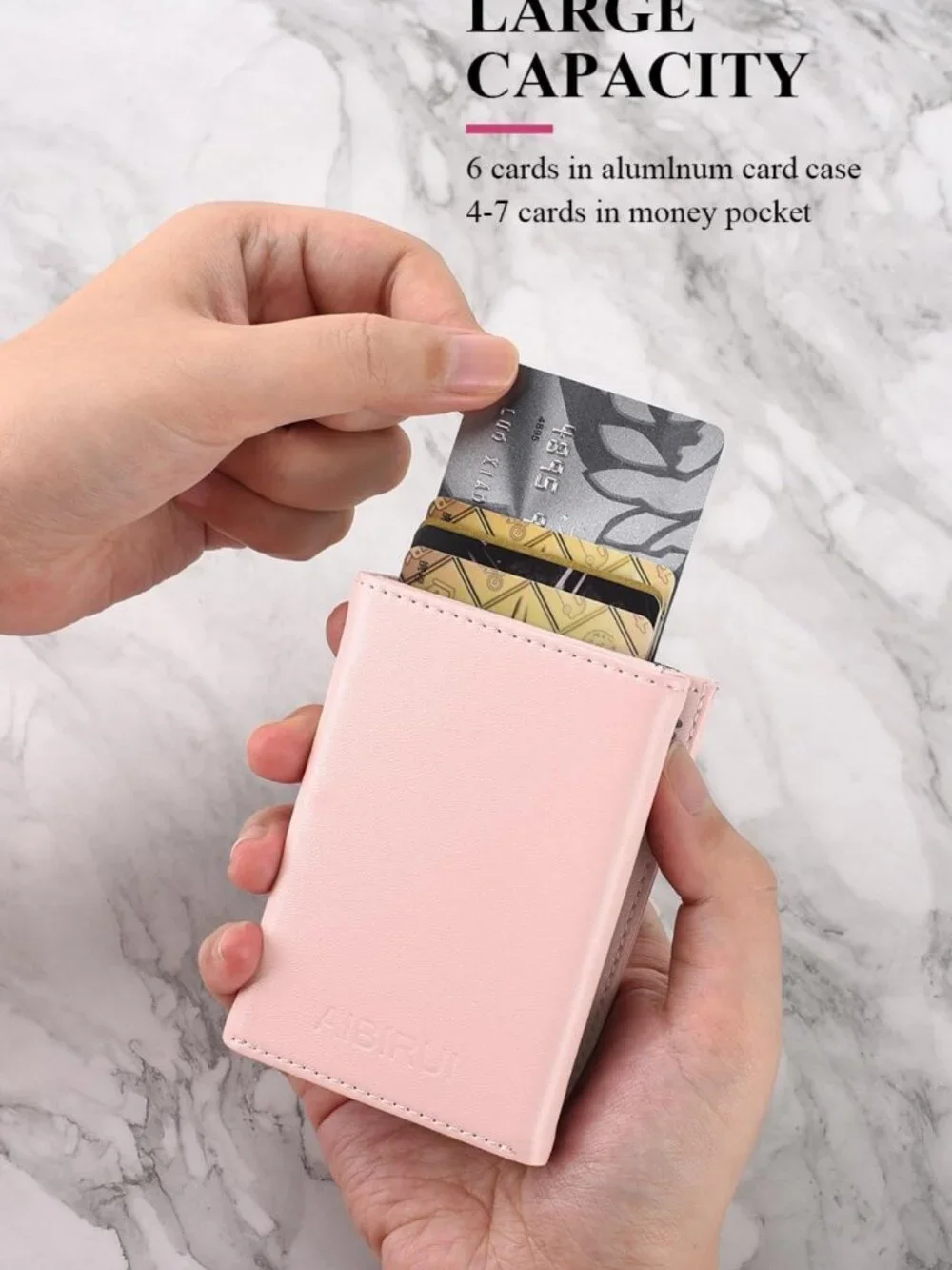 Trifold RFID Blocking Wallet for Men | Minimalist Smart Design, Holds 12 Cards